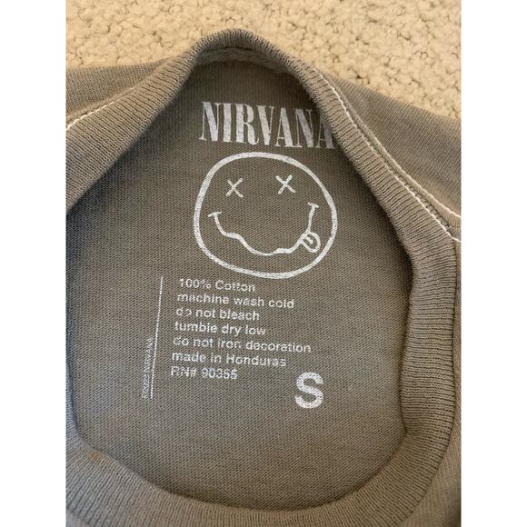 NWT Altar'd State Nirvana Smiley Baby Tee - Picture 4 of 6